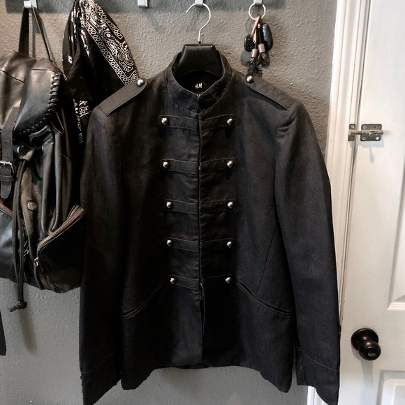 H&M Other - H&M Military Herringbone Weave Jacket